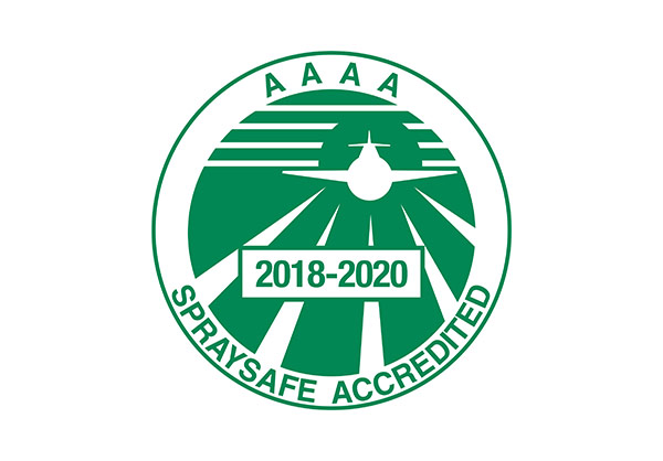 Aerial Application Association of Australia Spraysafe Accredited
